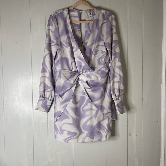 River Island Purple Dress Size US 6 - Picture 5 of 16